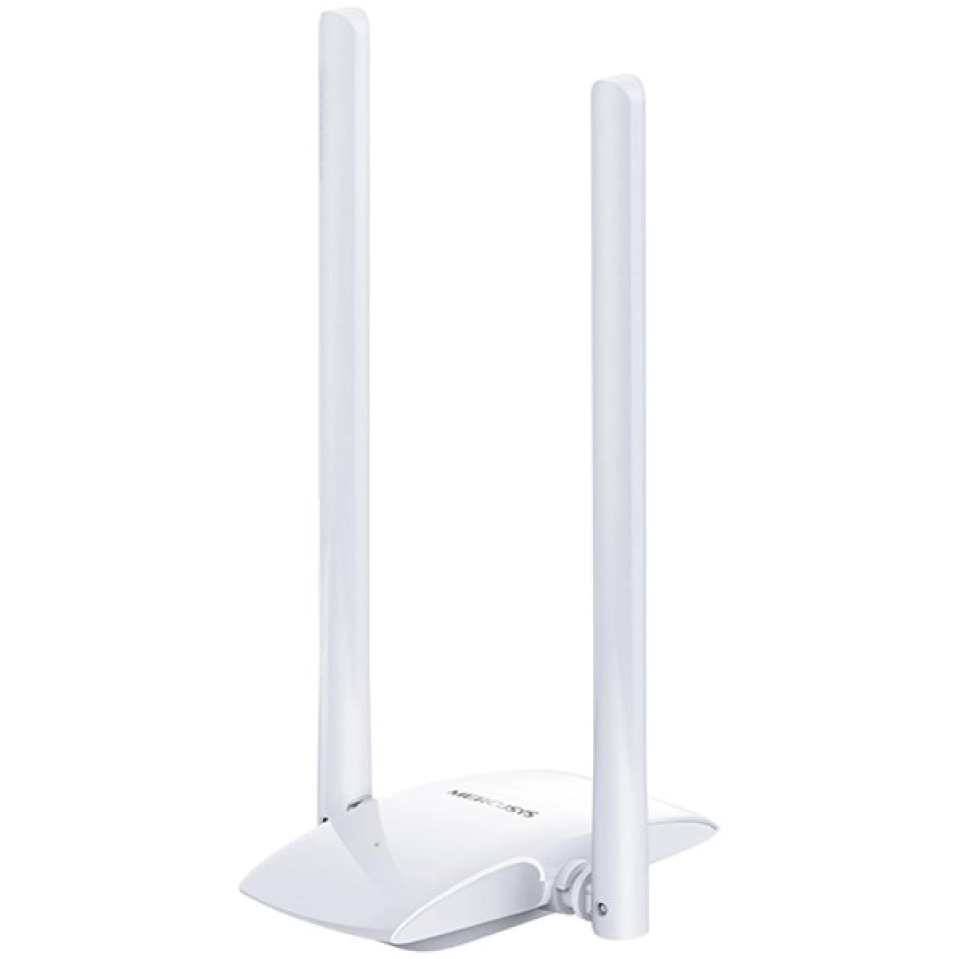 300Mbps high gain wireless N USB adapter, two 5dBi high gain antennas, flexible design with USB cable, support Windows 10/8.1/8/7/XP(32/64 bit)