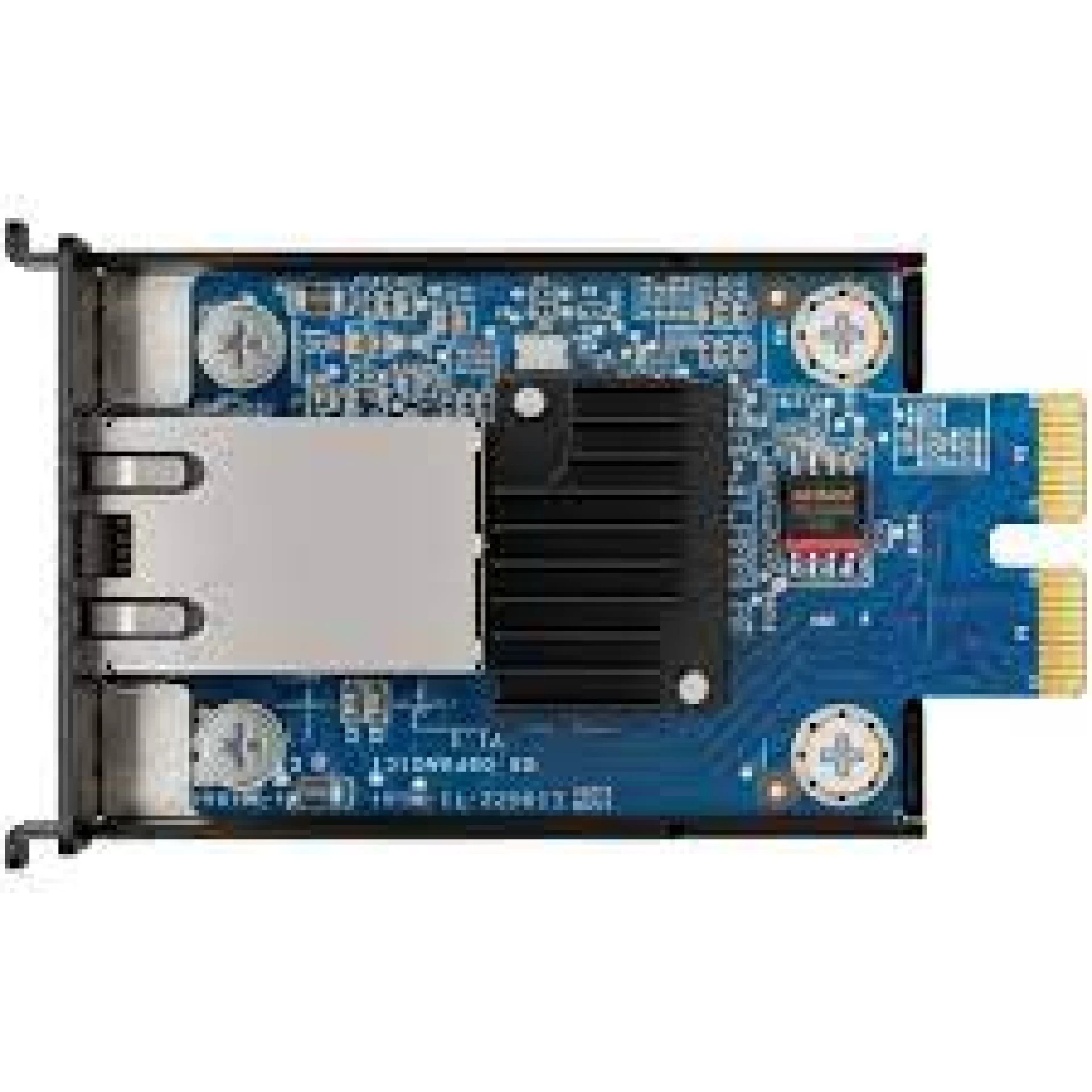 Synology E10G22-T1-MINI 10GbE RJ-45 network upgrade module for compact Synology servers, 10/5/2.5/1 Gbps Multi-Gig support, PCIe 3.0 x2, for models DS923+, DS723+, RS422+, DS1522+
