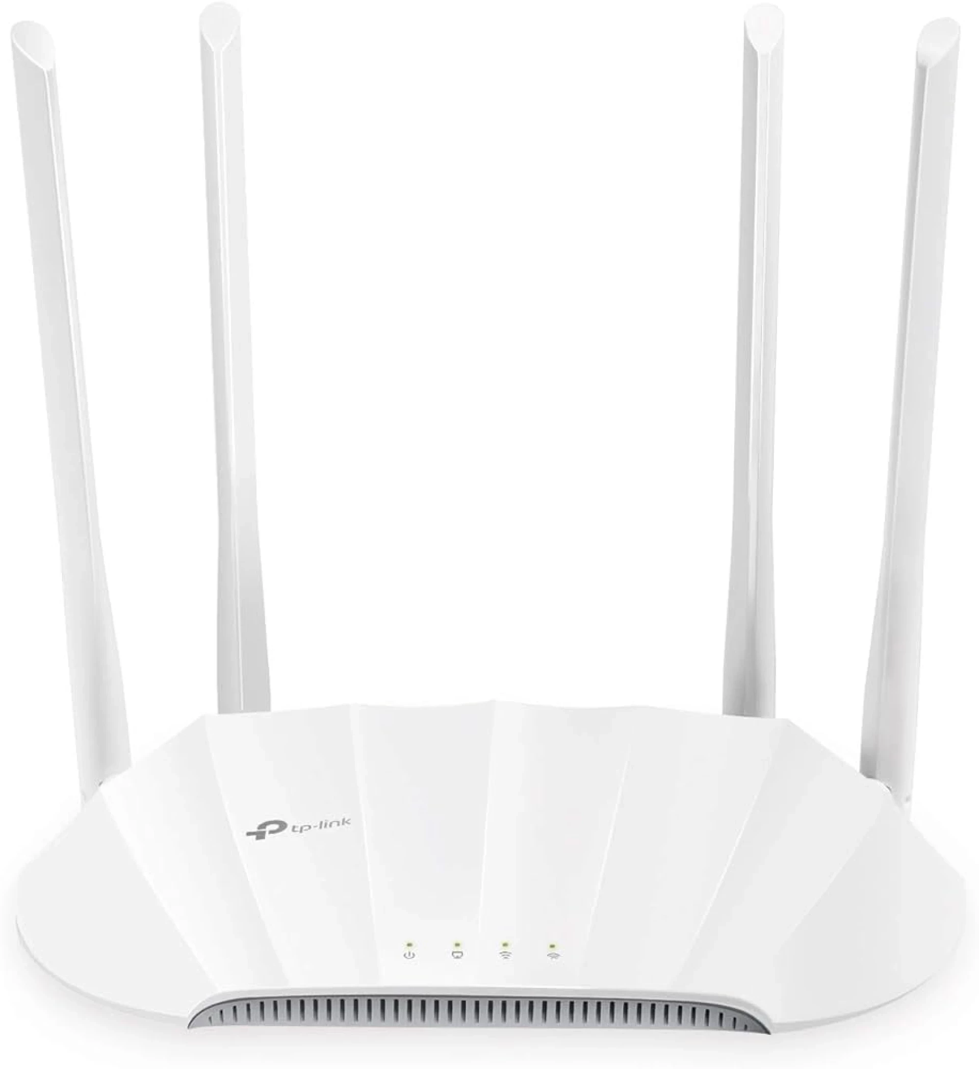 TP-Link TL-WA1201 AC1200 Wireless Access Point, 867 Mbps at 5 GHz and 300 Mbps at 2.4 GHz band, MU-MIMO, Access Point, Range Extender, Multi-SSID, and Client mode, 1× 10/100/1000 Mbps Ethernet Port(Supports Passive PoE), 4 x fixed HP Antennas