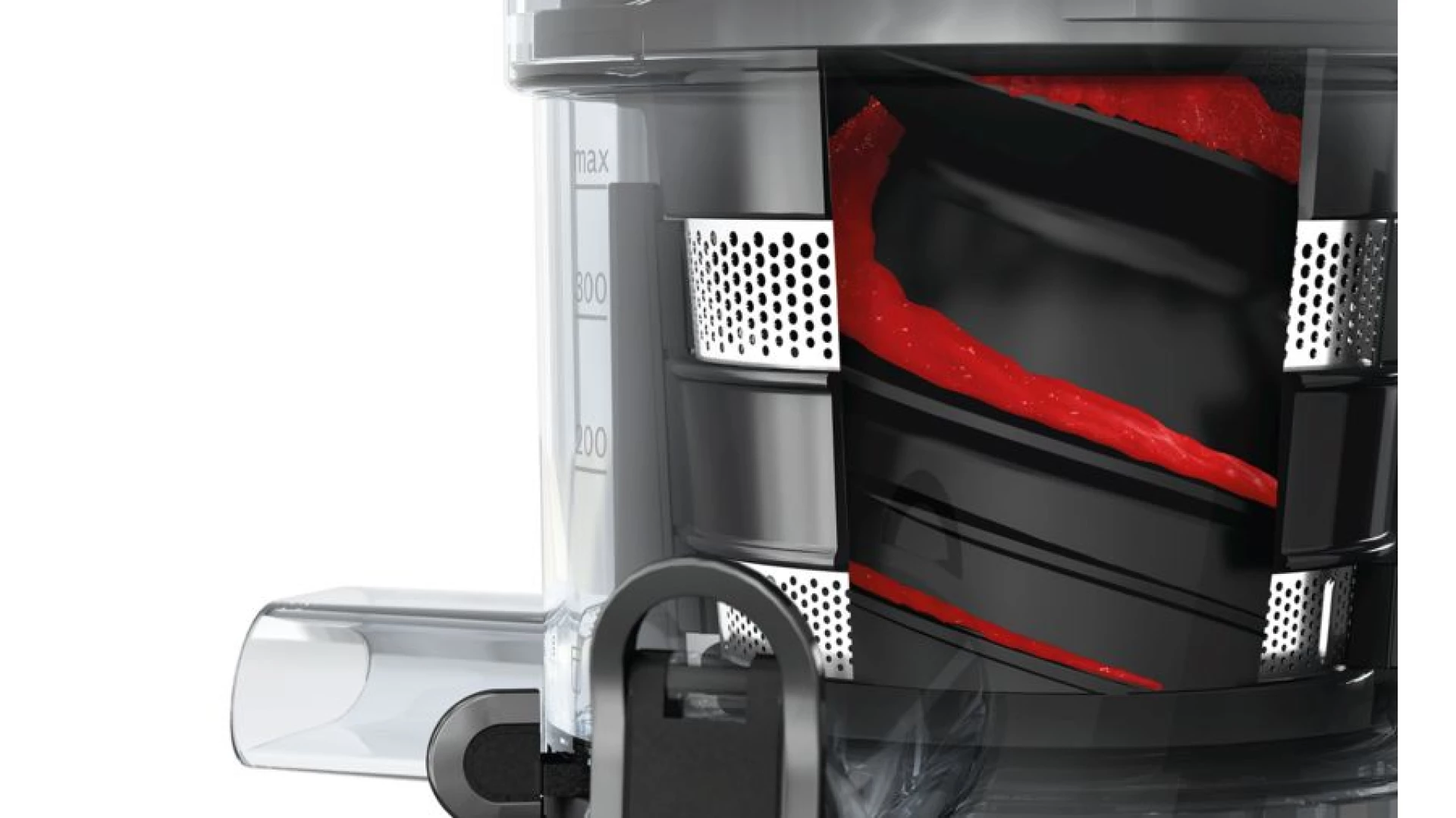 BOSCH sokovnik  hladna preša 150W, 55 rpm, 1000ml, 3 filtra: sitno, krupno i sorbet; CN MESM731M
