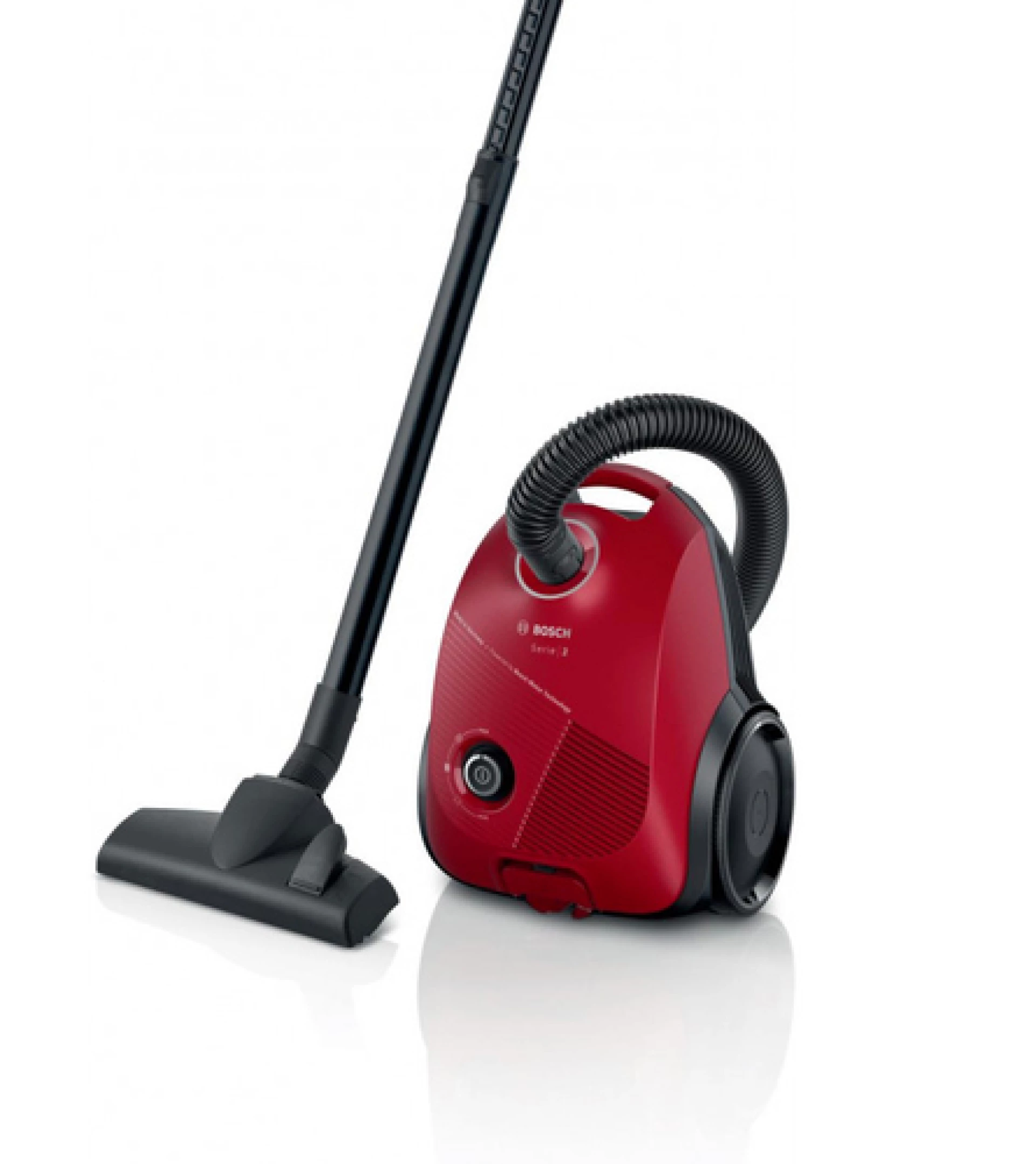 BOSCH Usisivač s vrećicom Serie 2|, CRVENI, 237 x 290 x 367 mm BGBS2RD1