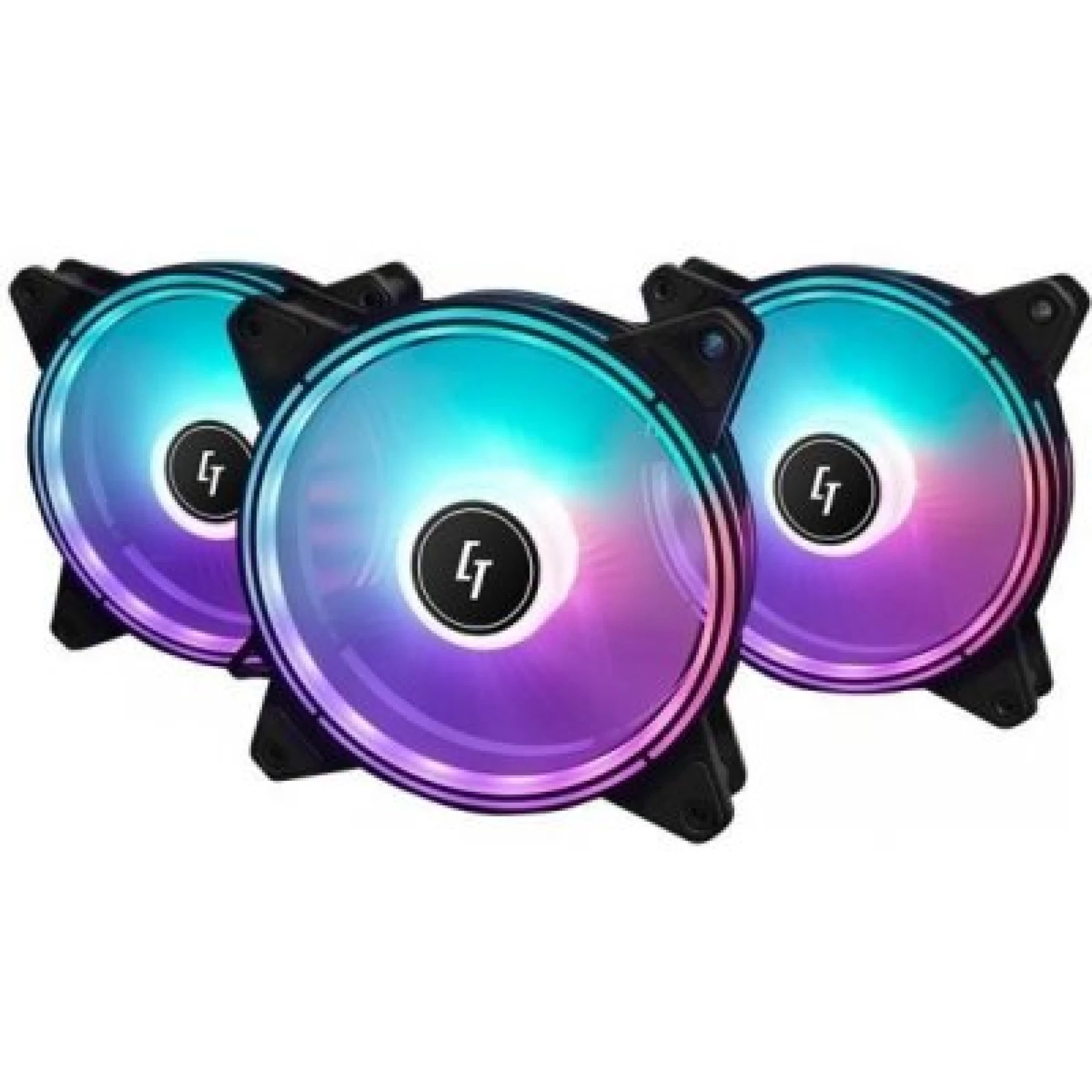 Cooler Chieftec Nova Set 3*RGB 120mm