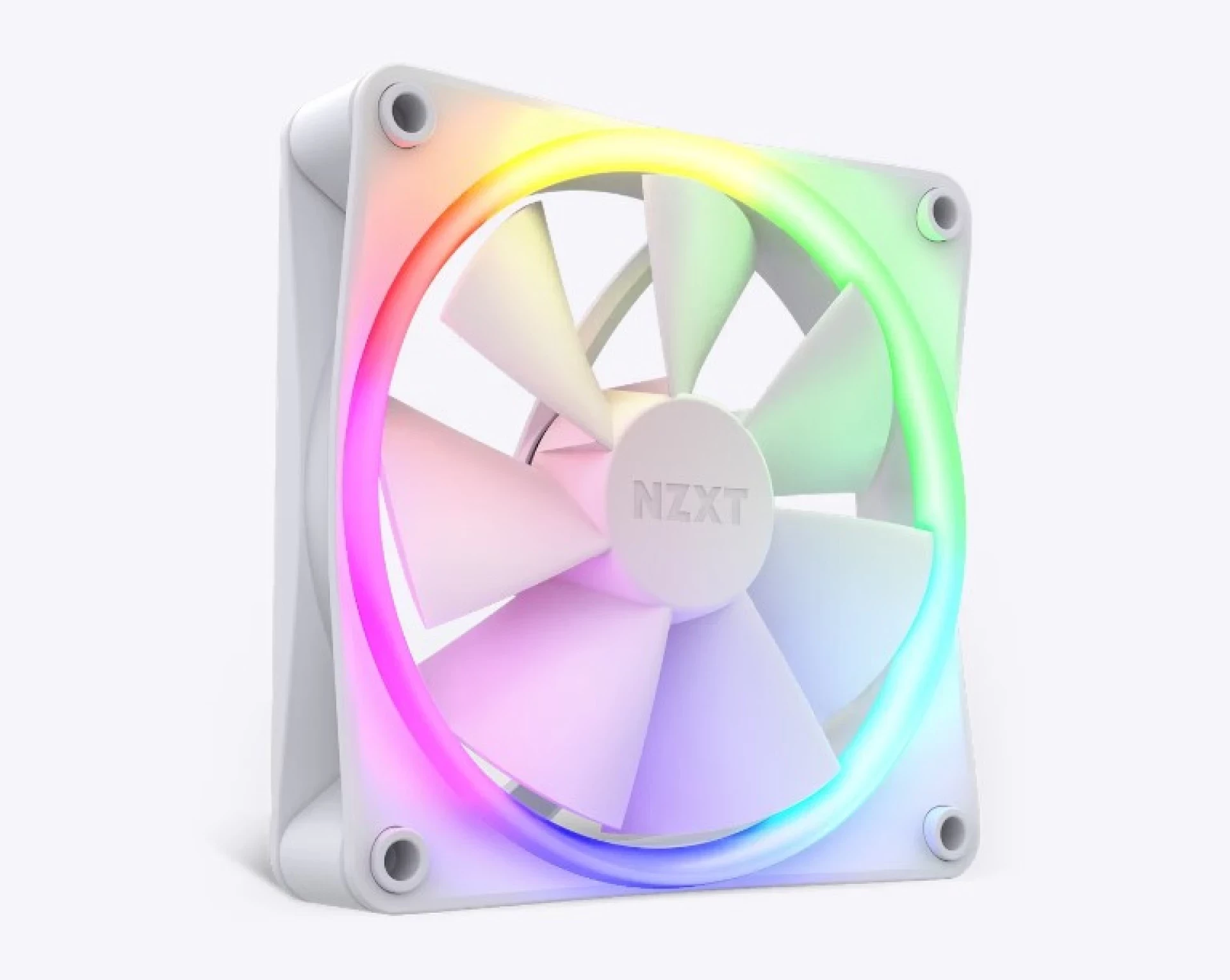 Cooler NZXT F120 RGB Single White