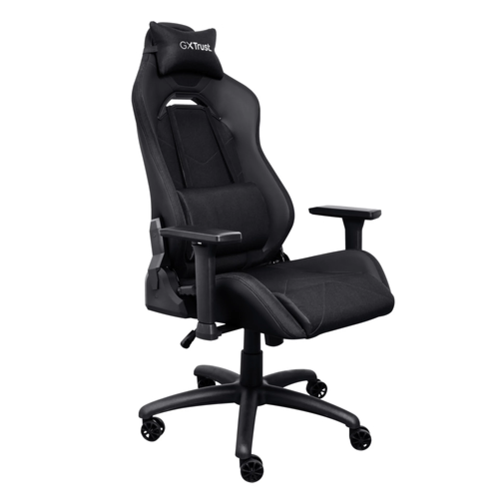 Gaming stolica Trust GXT 714 RUYA, crna, udobna, podesiva, ergonomska, eco materijal