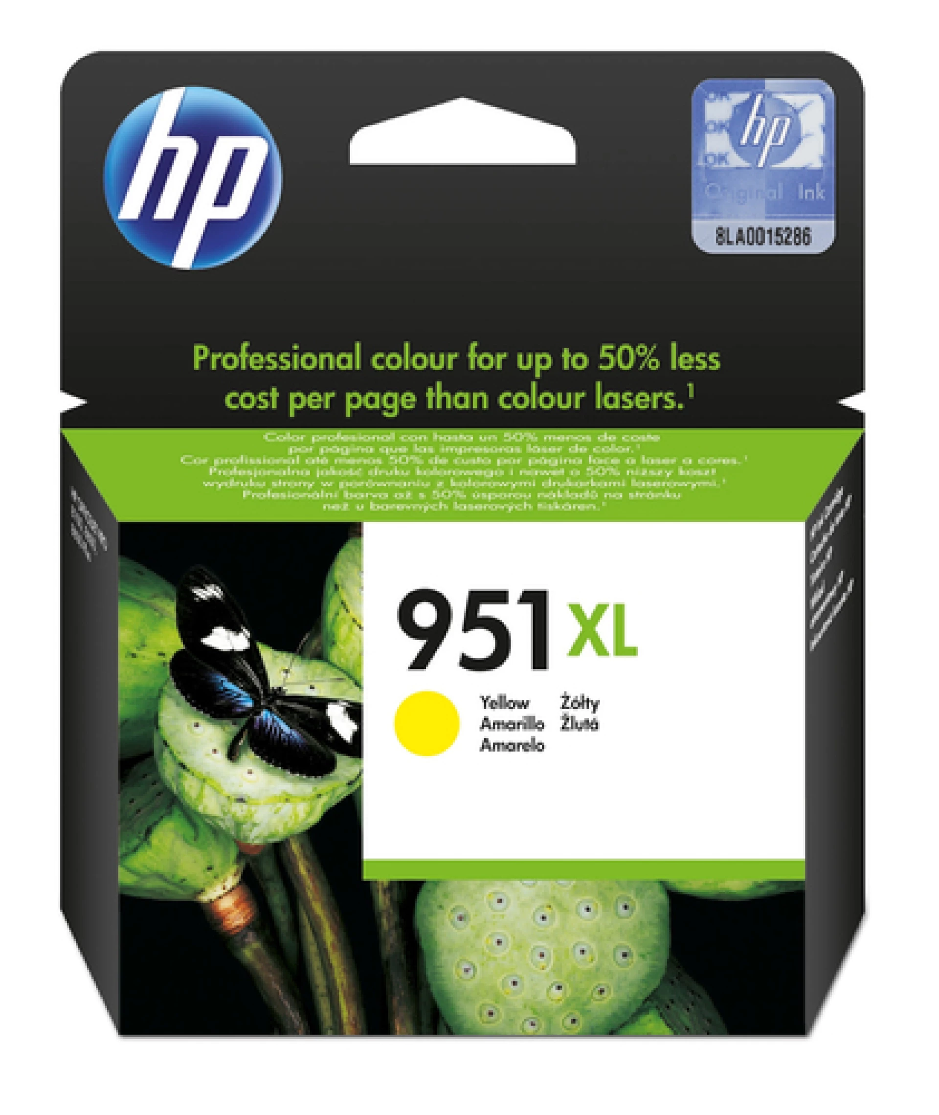 HP Tinta CN048AE Yellow 951XL