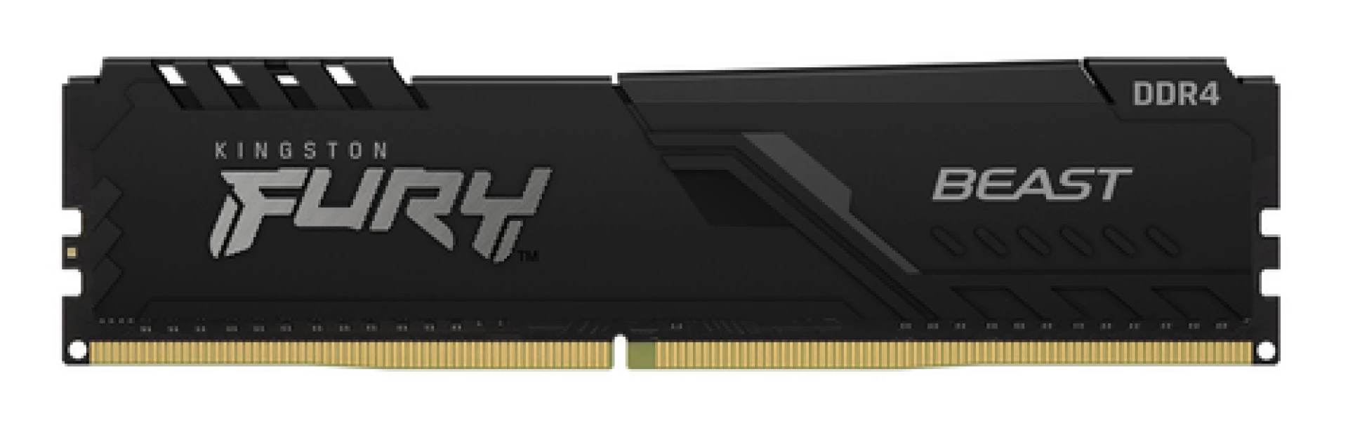 Kingston 16GB 3200MT/s DDR4 CL16 DIMM 1Gx8 FURY Beast Black, EAN: 740617319880