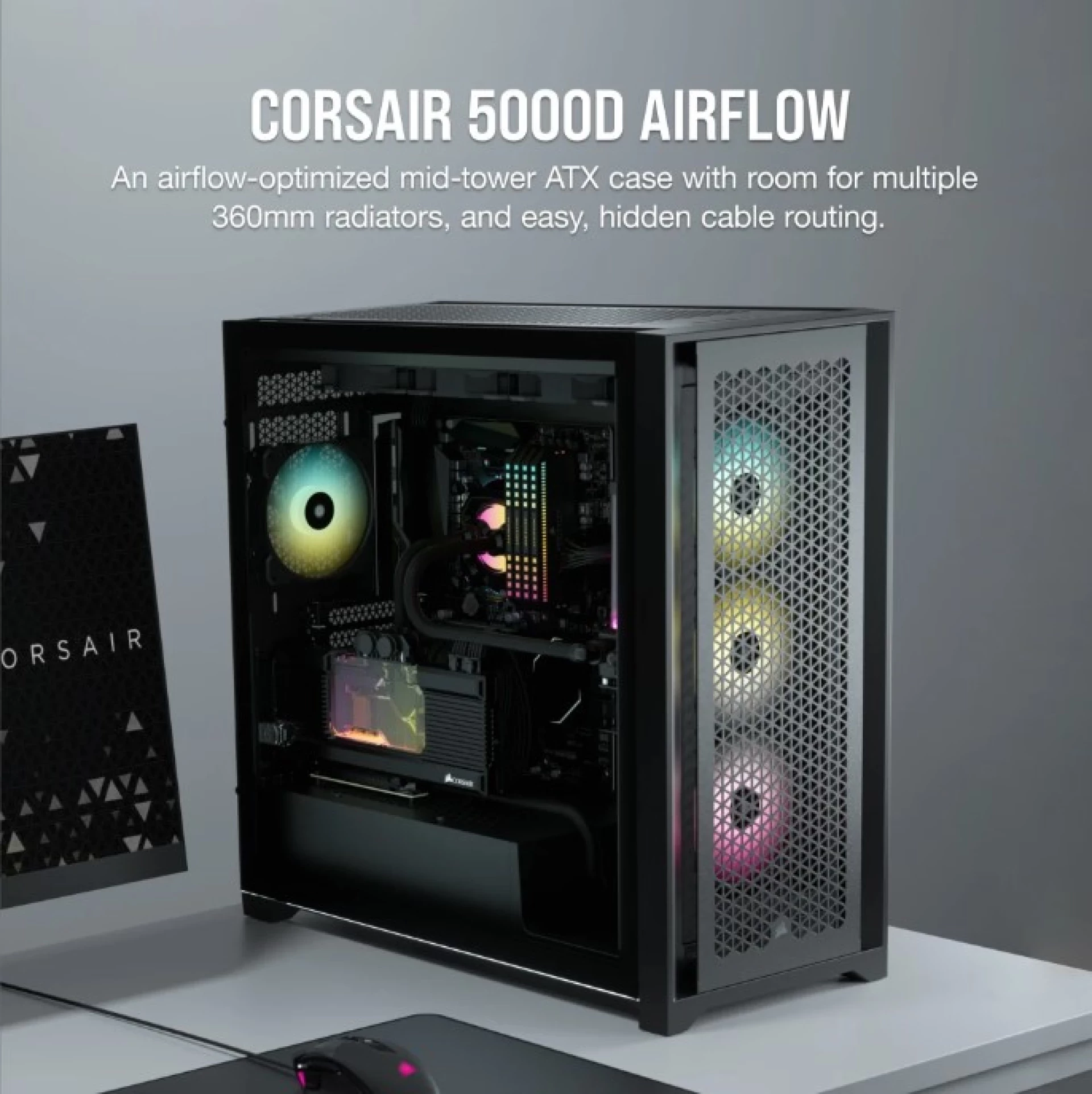 KUCISTE CORSAIR 5000D AIRFLOW Black