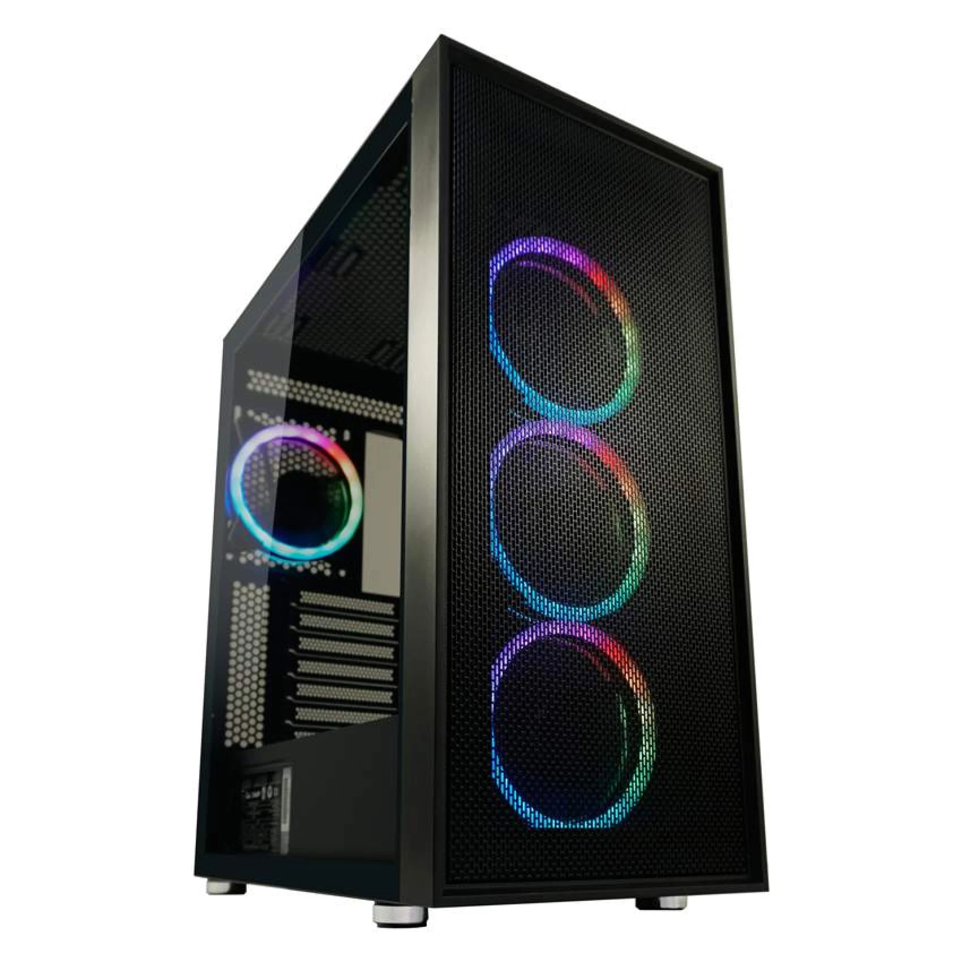 LC-Power Case Gaming 802B 4x 120mm RGB fans Black_Wanderer_X - ATX gaming case