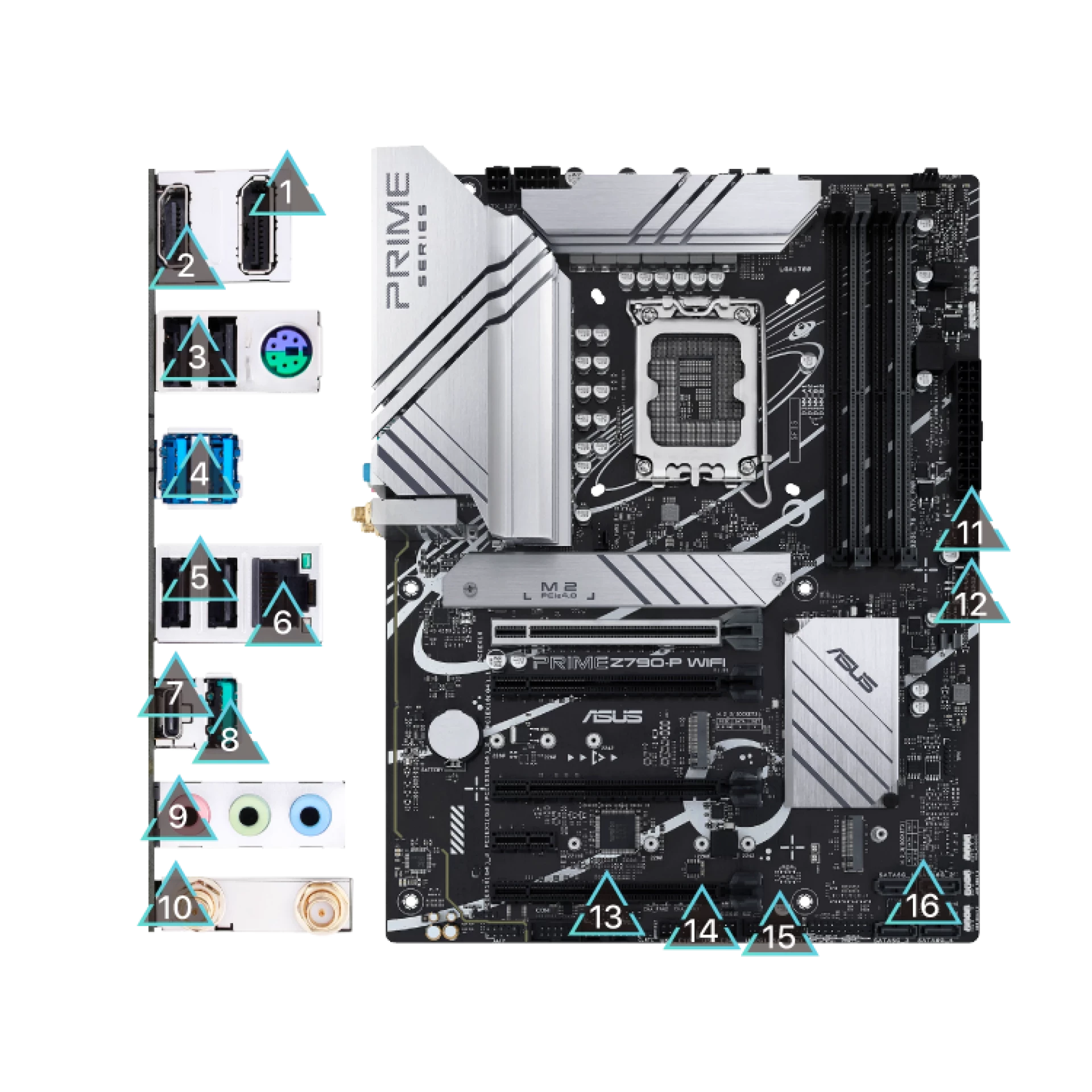 MB ASUS PRIME Z790-P WiFi DDR5