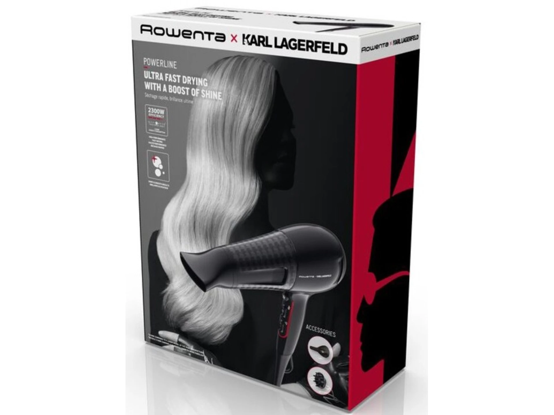 Rowenta fen za kosu CV591LF0 Powerline Karl Lagerfeld, 2.300 W