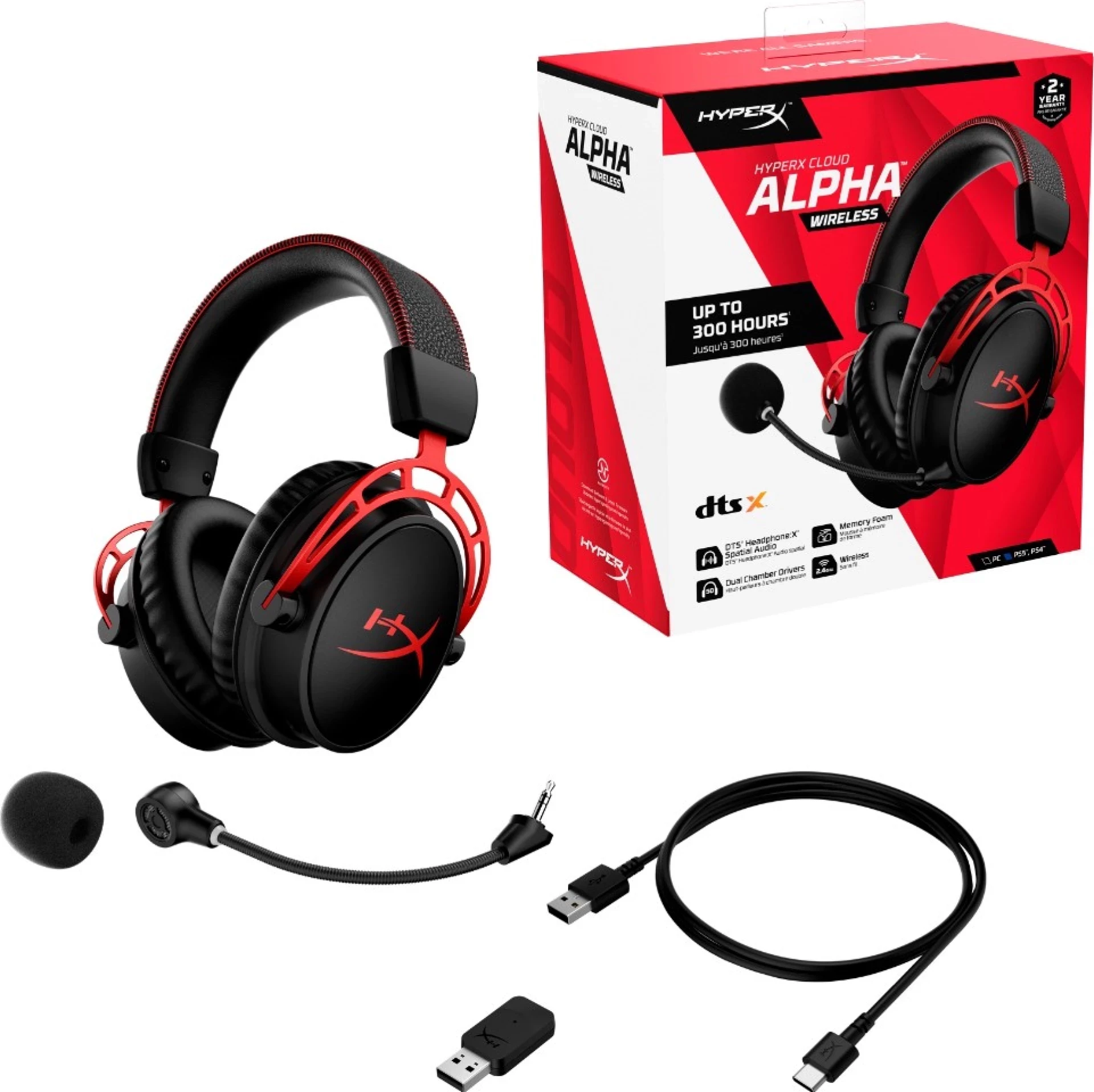 Slušalice HyperX Cloud Alpha Wireless