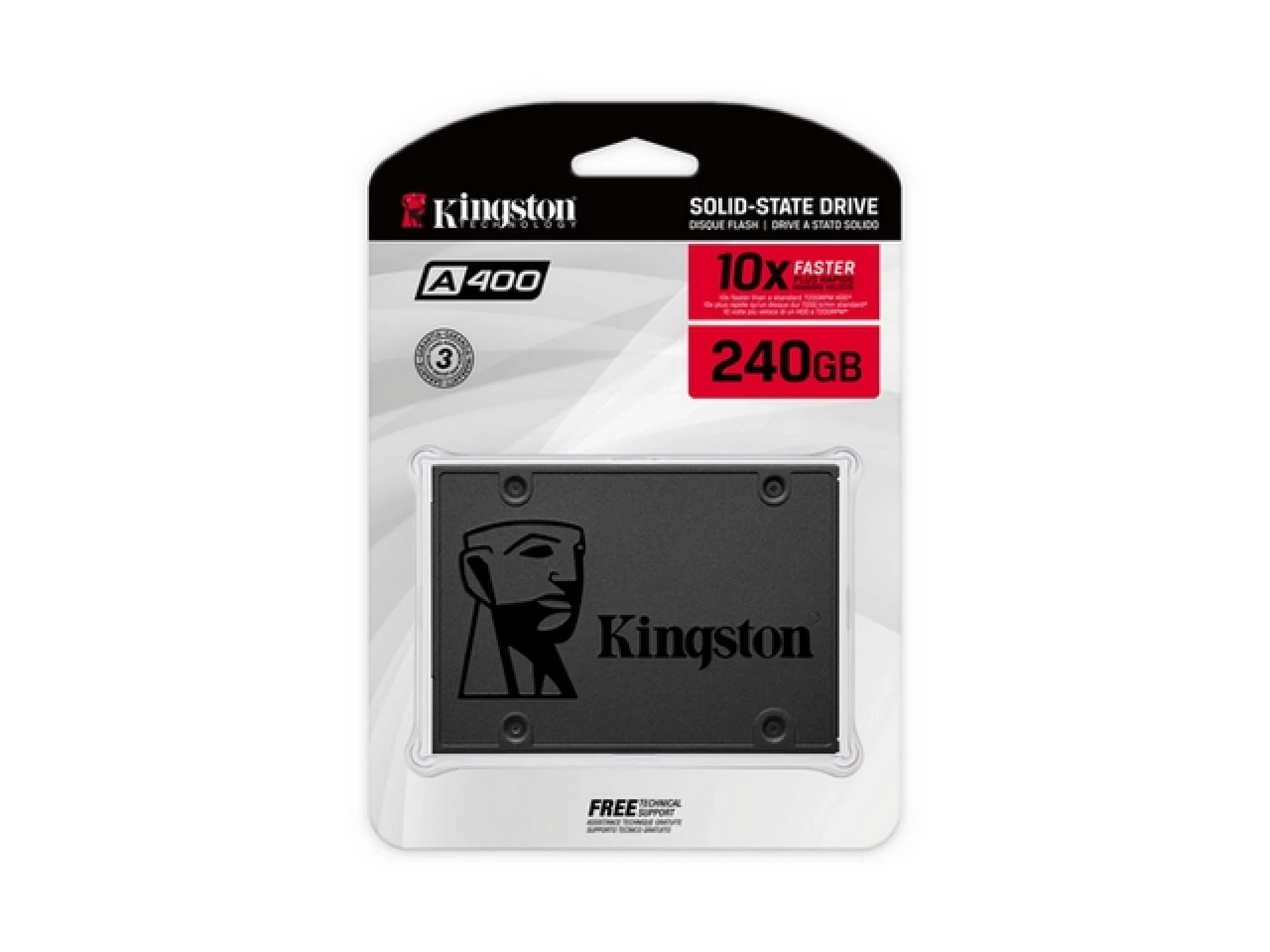 SSD Kingston 240GB A400 Series 2.5" SATA
