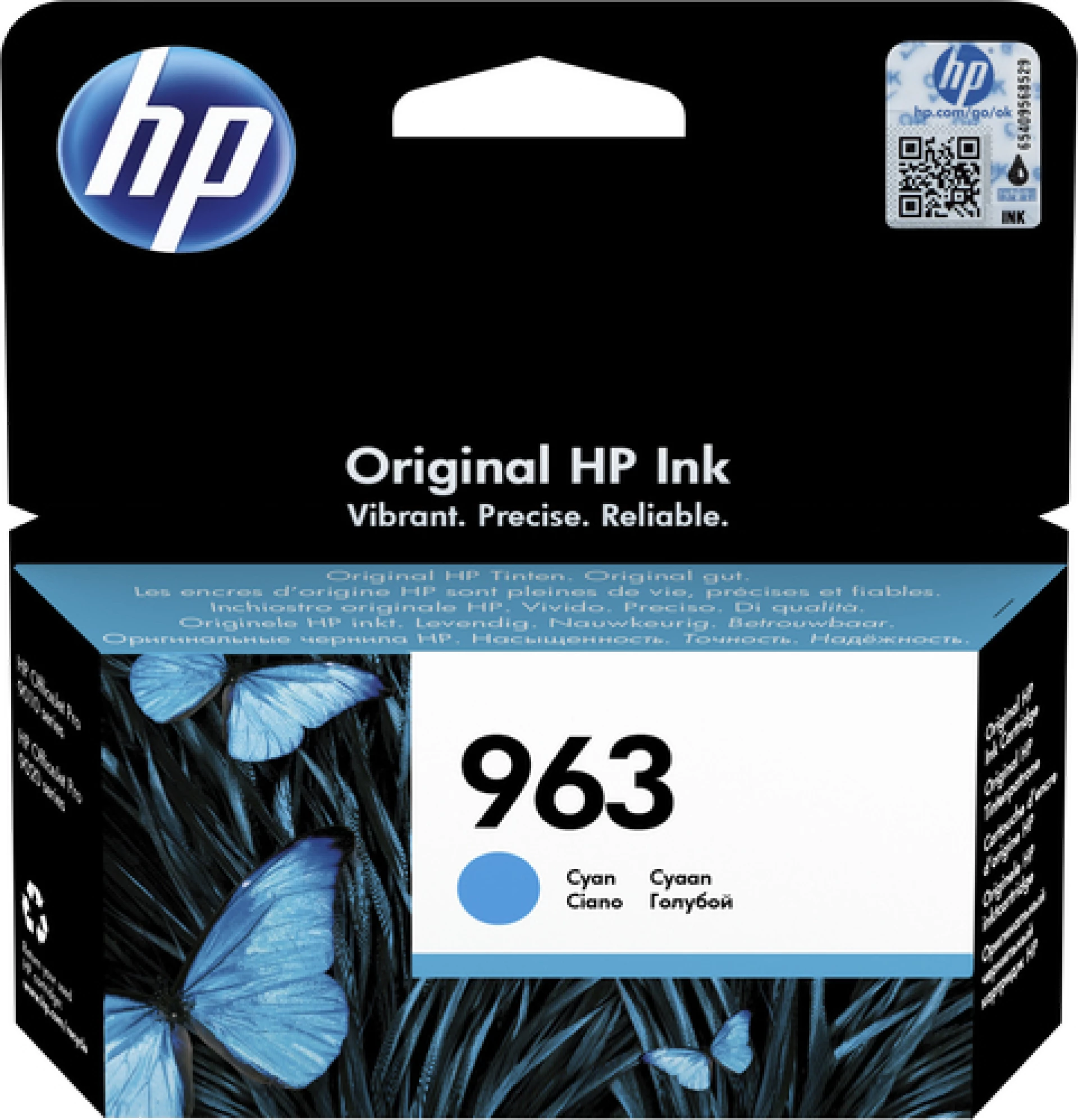SUP INK HP 3JA23AE no.963 Cyan