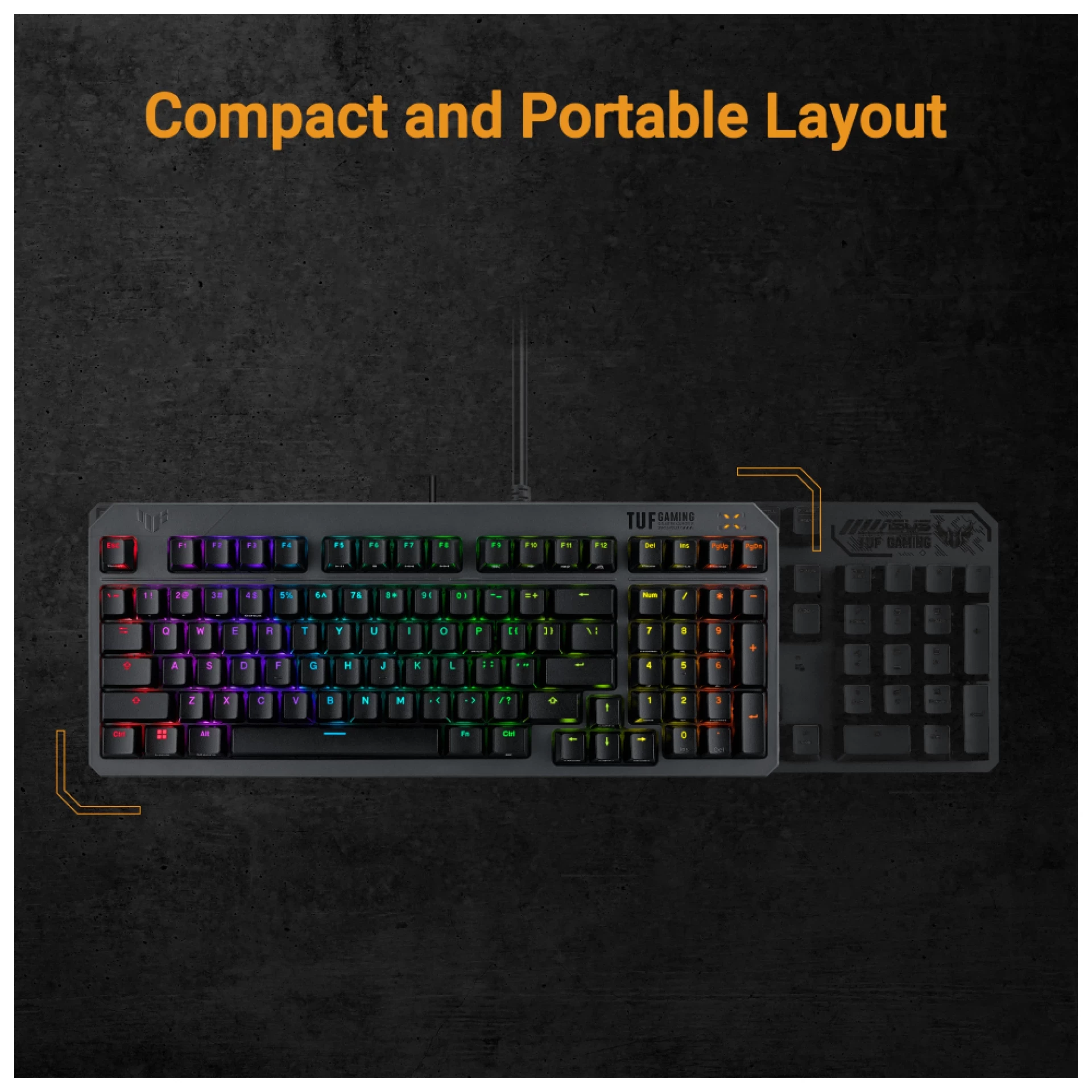 TASTATURA ASUS TUF K3 Gen II Mehanicka