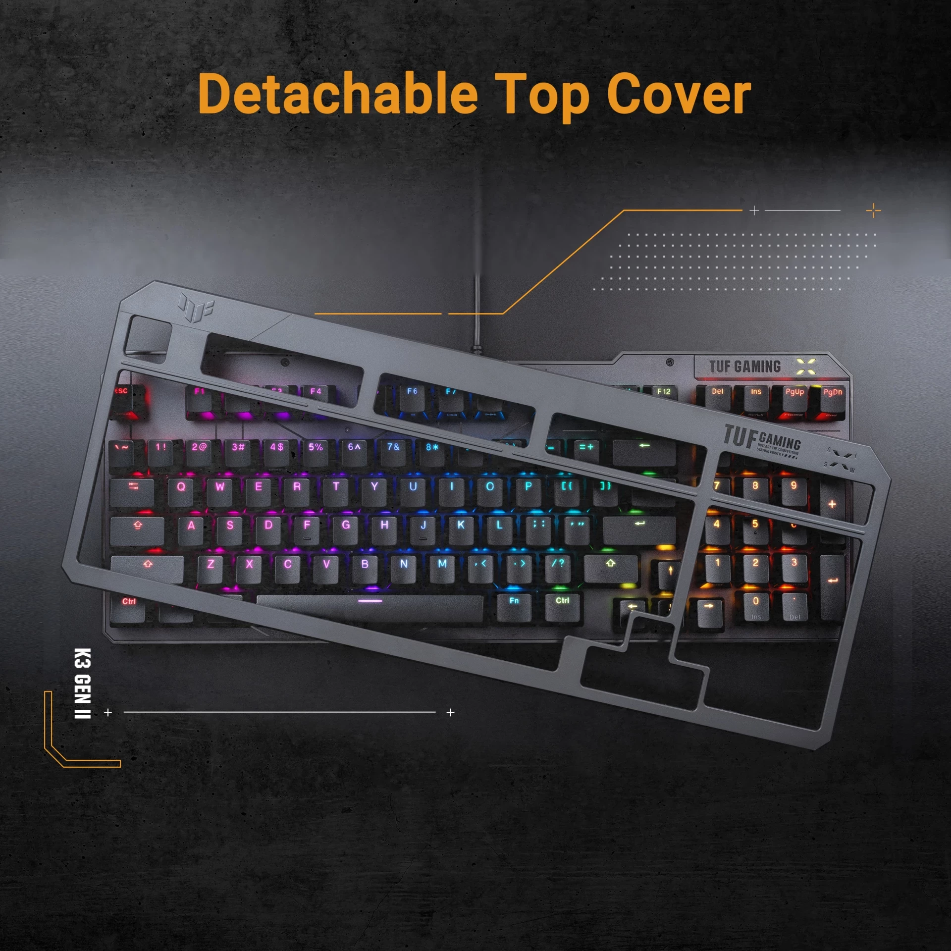 TASTATURA ASUS TUF K3 Gen II Mehanicka