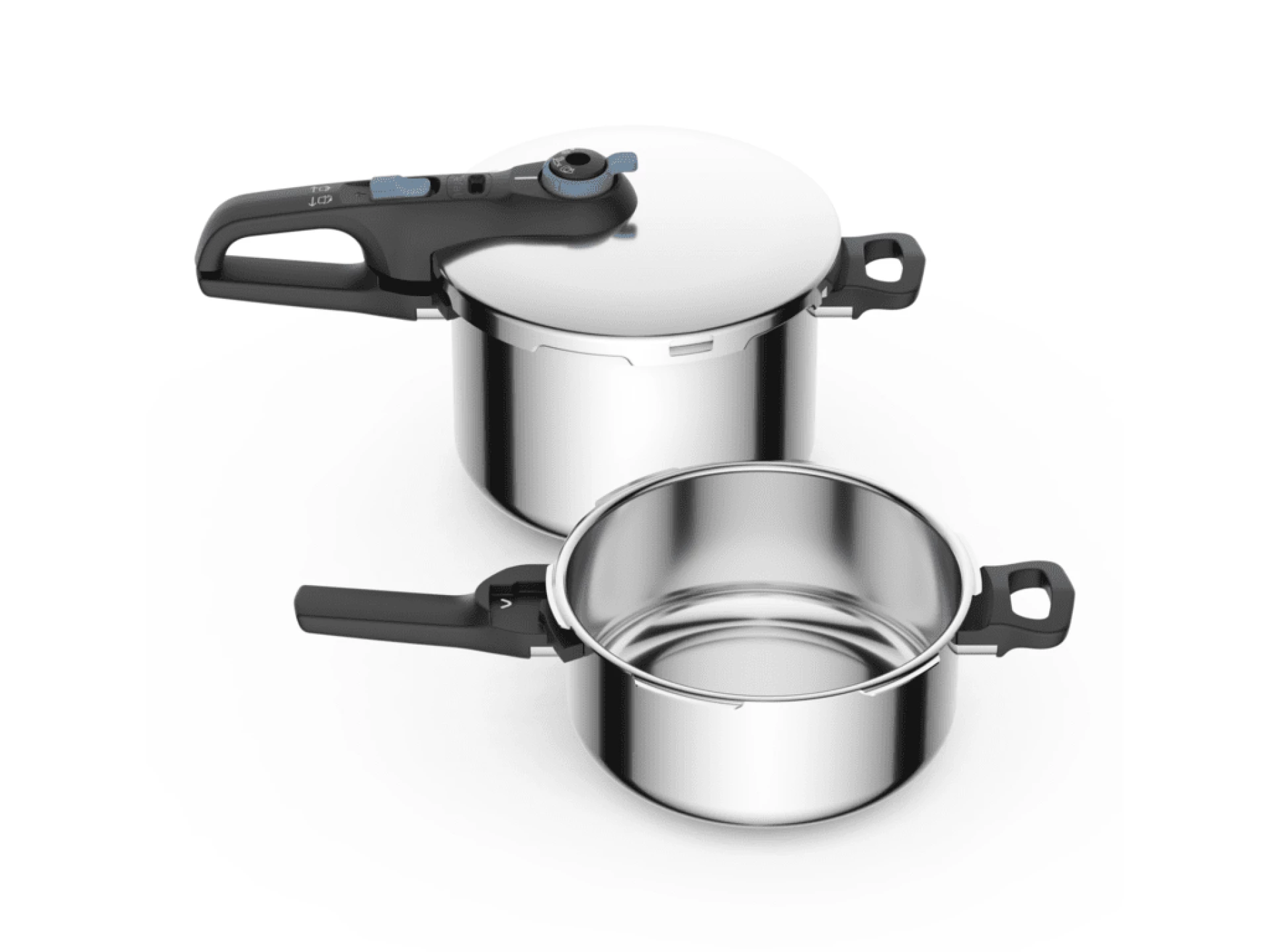 Tefal set lonaca 4+6 L Trendy Tefal Aqua Blue
