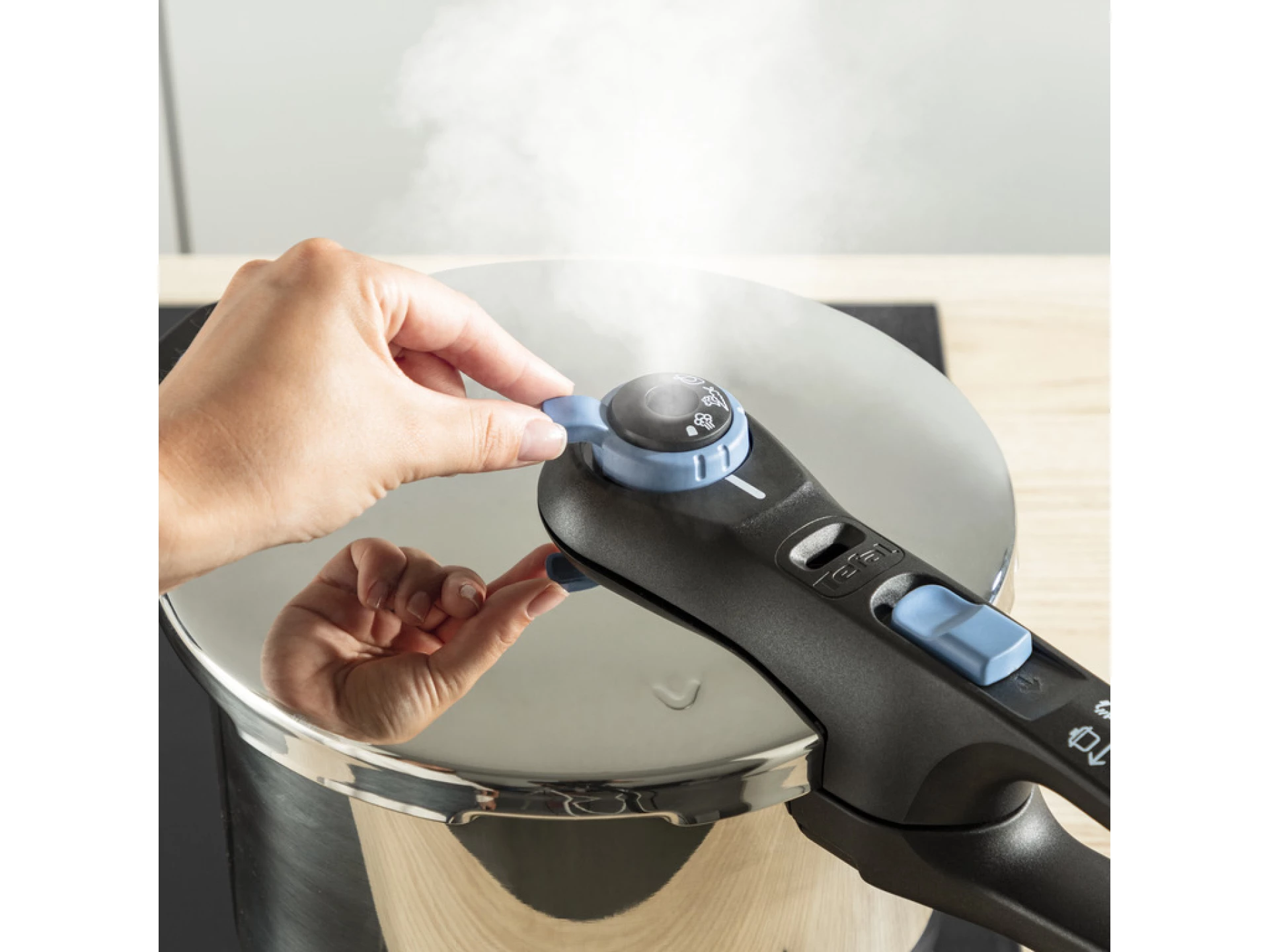 Tefal set lonaca 4+6 L Trendy Tefal Aqua Blue