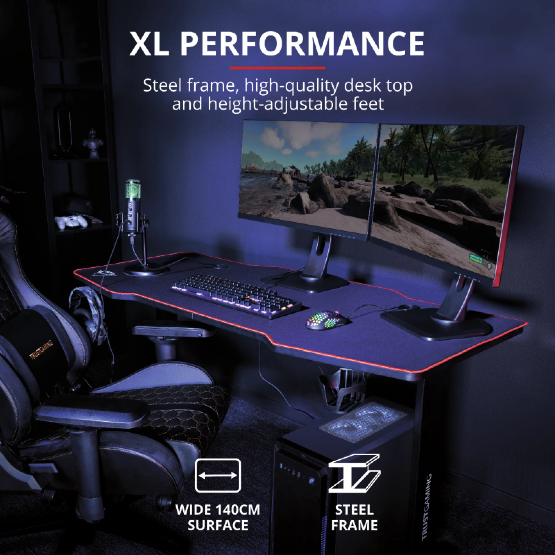 Gaming stol Trust GXT 1175 Imperius XL 