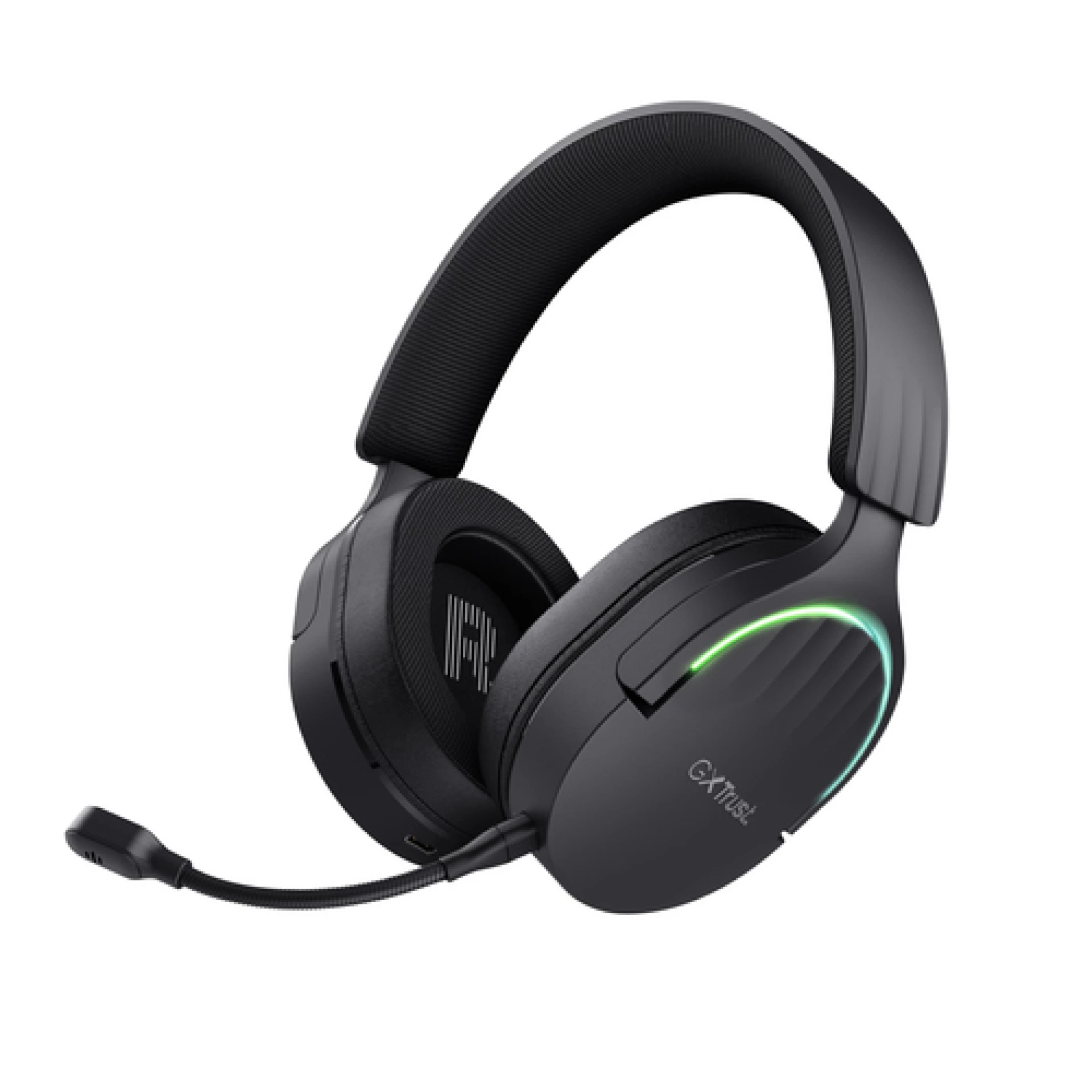 Trust GXT 491 Fayzo wirelessgaming slušalice, žičane, USB-A, 3.5 mm, over-ear, crne