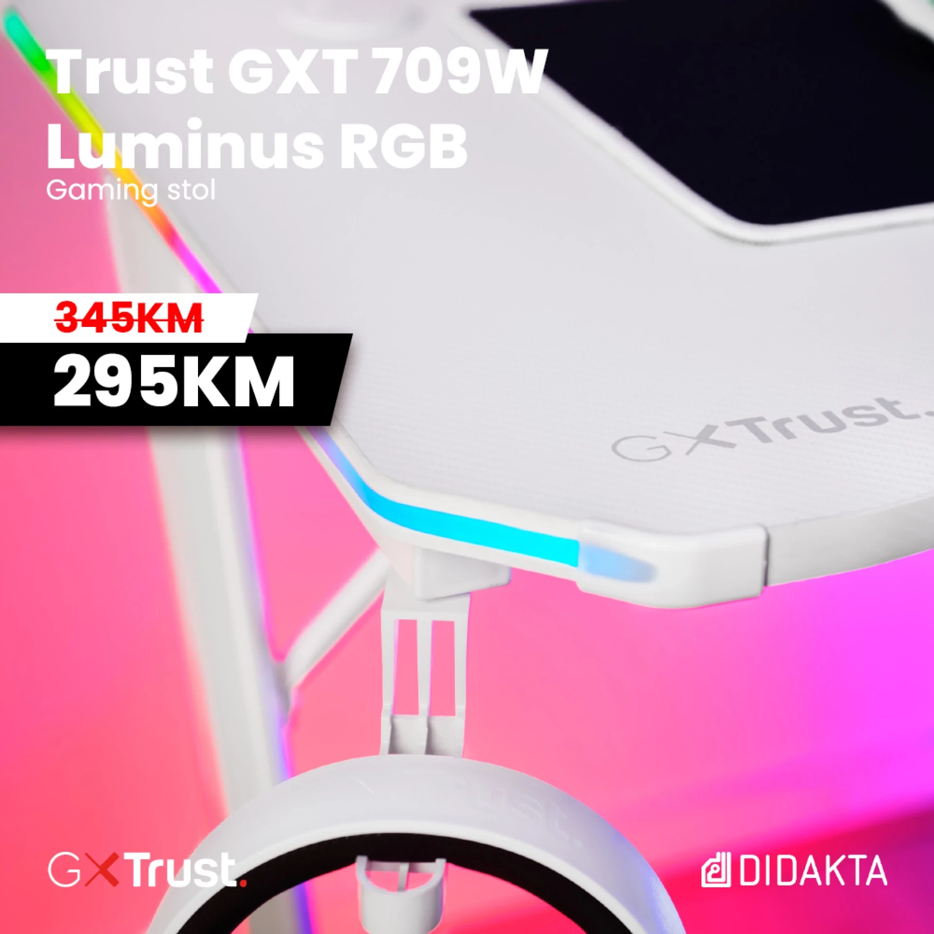 Trust GXT 709W LUMINUS RGB