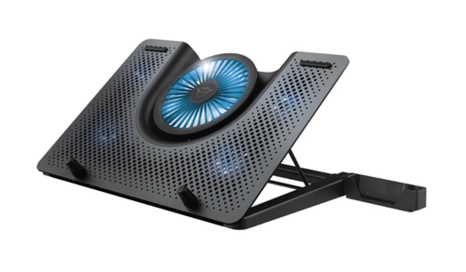 Trust Quno Cooling Stand LED GXT 1125 Laptop cooling stand sa 5 ventilatora + stalak za telefon