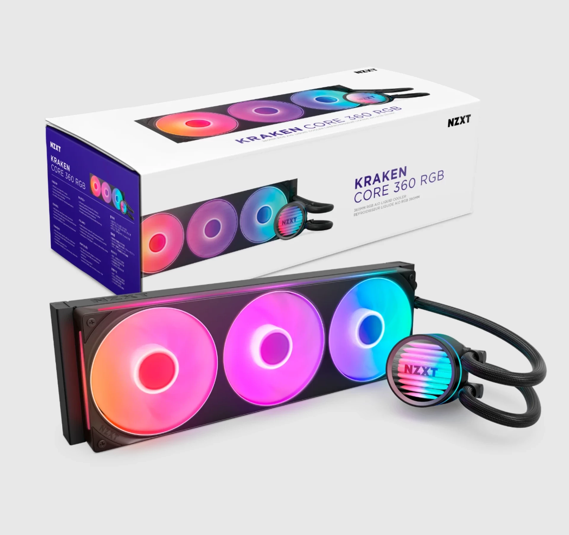 Vodeno hladjenje NZXT Kraken Core 360 RGB Black