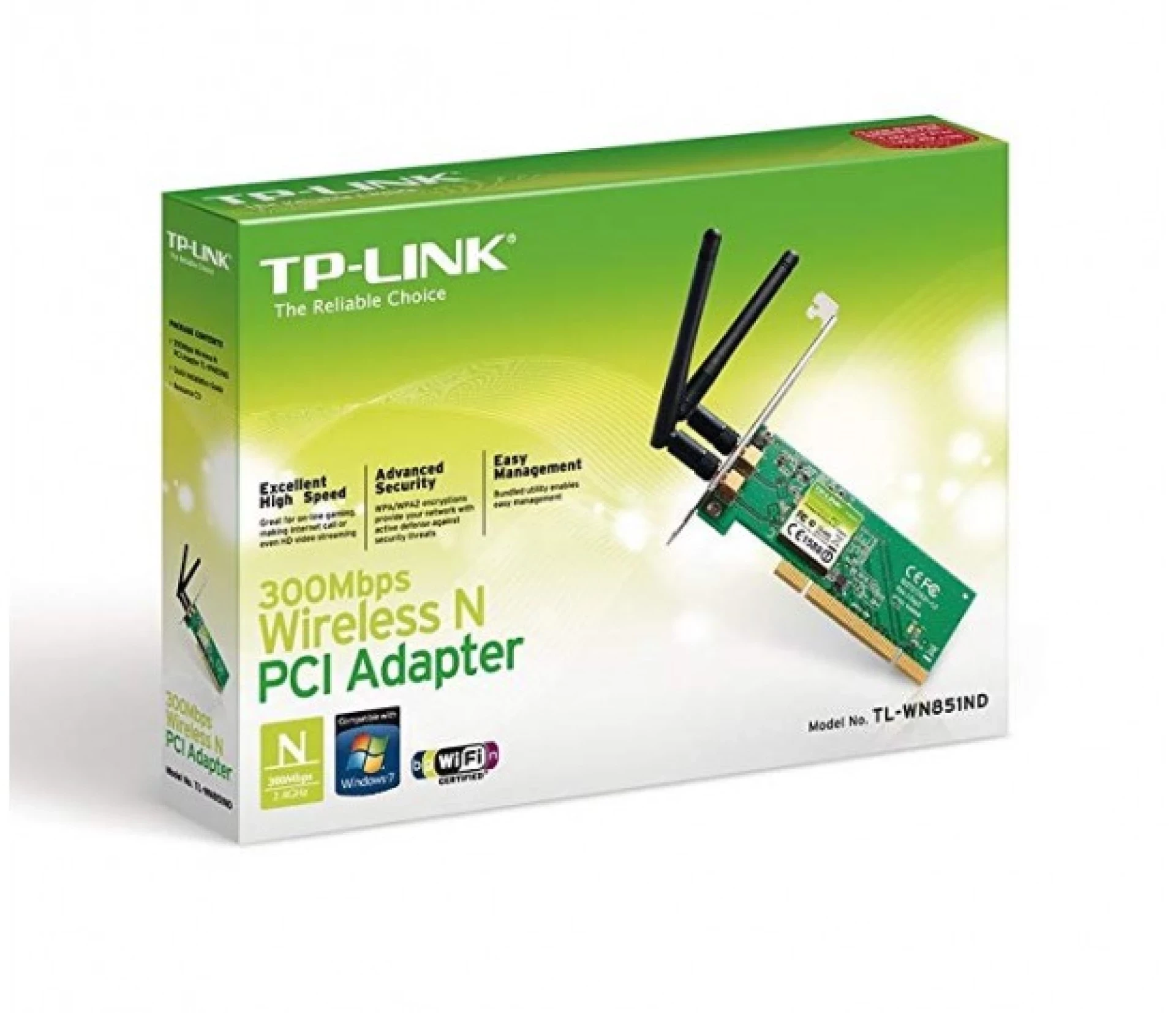 Wireless TP-Link TL-WN851ND WLPCI 2,4GHz