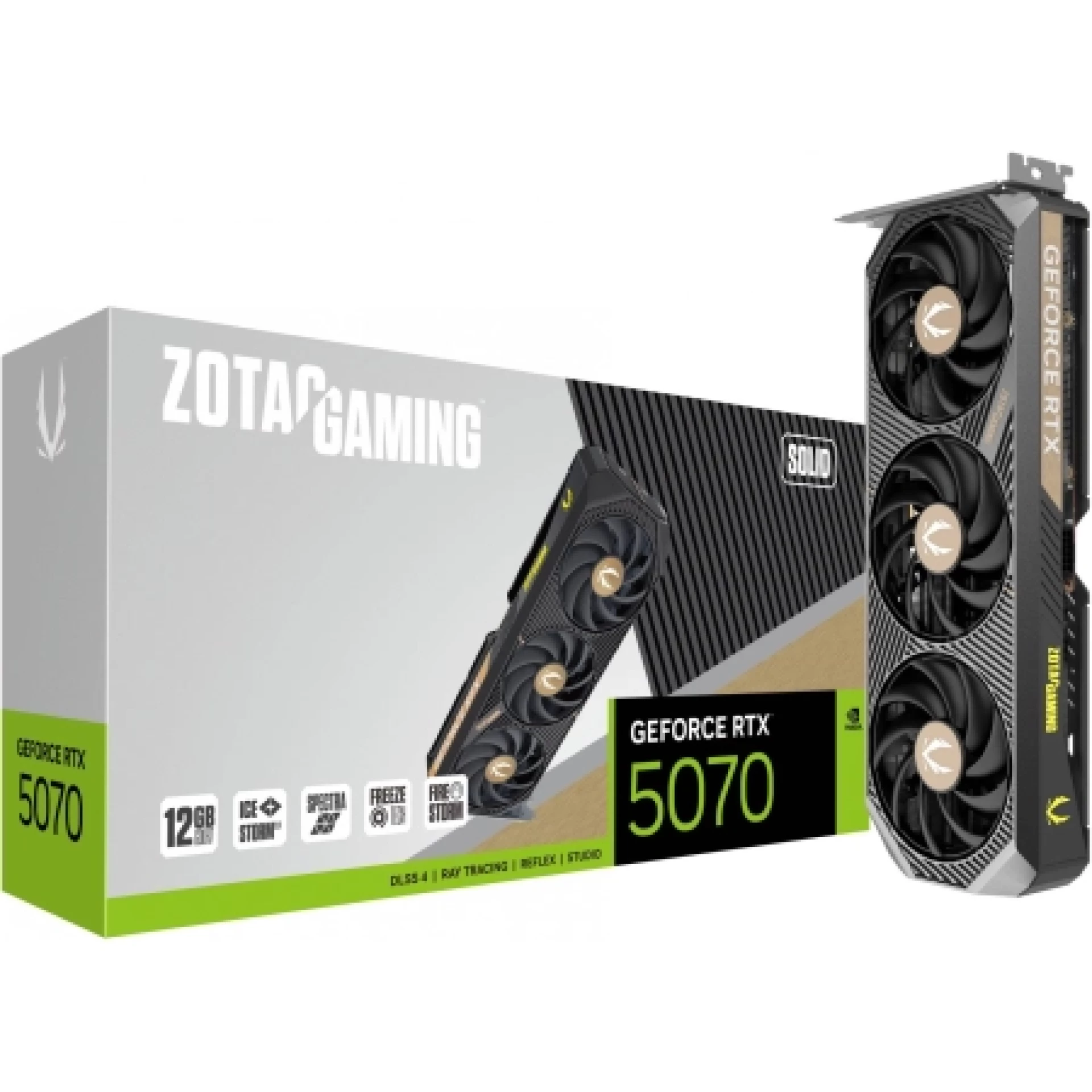 Zotac nVidia GeForce Gaming Solid RTX 5070 12GB