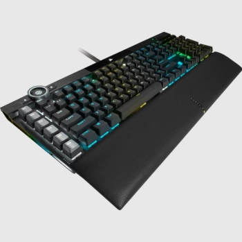 Corsair K100 RGB KeyboardOptical-Mechanical GamingCorsair OPX Switch, Black