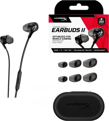 Slušalice HyperX Cloud Earbuds II Black