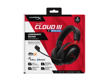 Slušalice HyperX Cloud III S Red Wireless